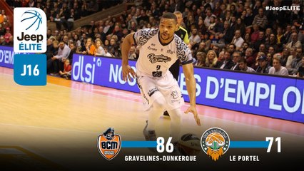 Jeep® ÉLITE : Gravelines-Dunkerque vs Le Portel (J16)