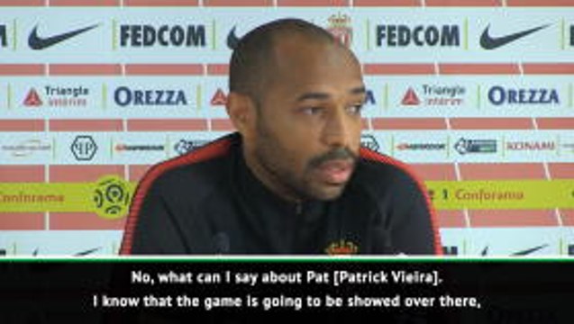 Henry says Vieira will be the enemy for 90 minutes