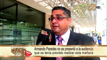 Armando Paredes con orden de captura, abogado de su expareja nos da los detalles