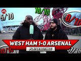 West Ham 1-0 Arsenal Player Ratings | Poor Performances Everywhere! Ft Troopz