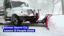 Winter Storm Gia Leaves 13 People Dead