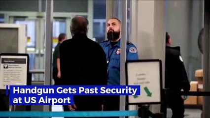 Handgun Gets Past Security at US Airport