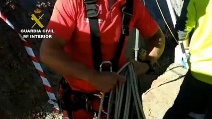 شاهد: بحث مستمر عن طفل إسباني وقع في بئر