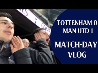 Tottenham 0 Man Utd 1 | De Gea The Difference | Match-day Vlog