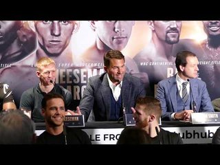 Ted Cheeseman vs Sergio Garcia FULL PRESS CONFERENCE | Ball vs Richards