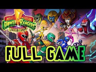 Mighty Morphin Power Rangers: Mega Battle FULL GAME Walkthrough Longplay (PS4, XBOX ONE)