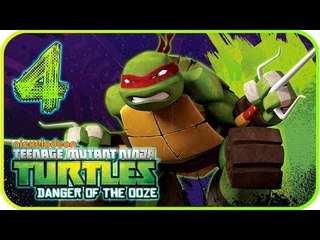 Teenage Mutant Ninja Turtles: Danger of the Ooze Walkthrough Part 4 (PS3, X360)