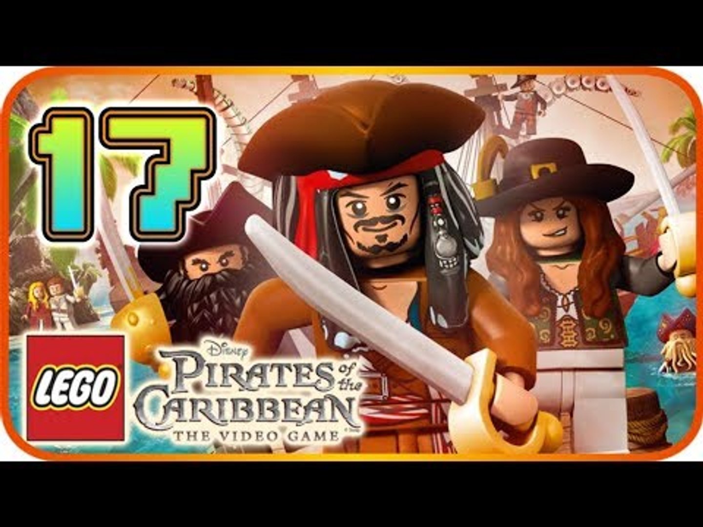 LEGO Pirates of the Caribbean Walkthrough Part 17 (PS3, X360, Wii) Queen  Anne's Revenge - video Dailymotion