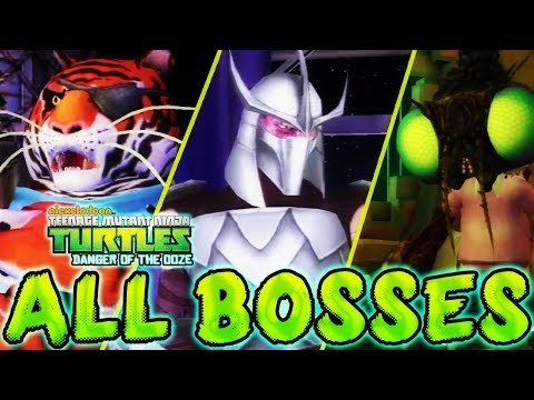 Teenage Mutant Ninja Turtles: Danger of the Ooze All Bosses | Final Boss (PS3, X360)