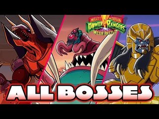 Mighty Morphin Power Rangers: Mega Battle All Bosses | Final Boss (PS4, XBOX ONE)