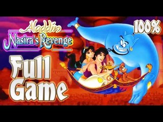Disney's Aladdin in Nasira's Revenge Full Movie 100% game Walkthrough Longplay (PS1)