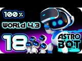 Astro Bot: Rescue Mission Walkthrough Part 18 | 100% (PS4 PSVR) World 4-3 : Hot Sauce