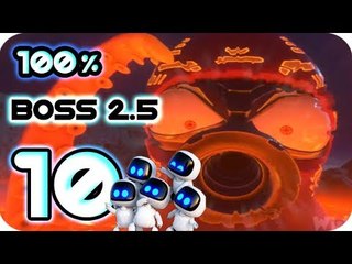 Astro Bot: Rescue Mission Walkthrough Part 10 | 100% (PS4 PSVR) Boss 2-5 : Hot Date