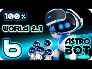 Astro Bot: Rescue Mission Walkthrough Part 6 | 100% (PS4 PSVR) World 2-1 : Green Fingers