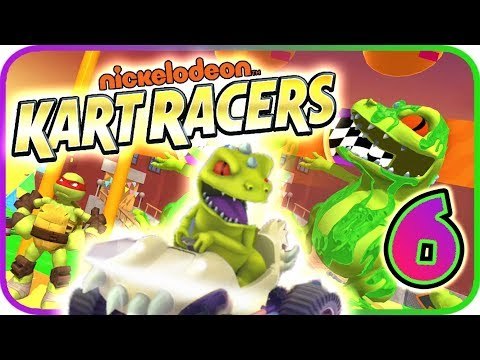 Nickelodeon Kart Racers Game Part 6 (PS4, XB1, Switch) Reptar - Kraang Cup