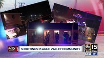 Shootings plague Phoenix community after weekend shooting left one woman dead and five hurt
