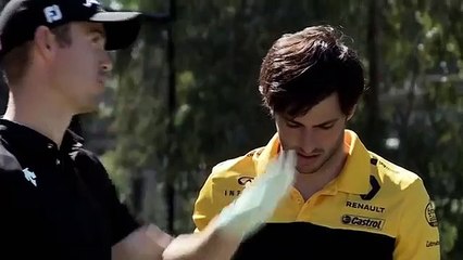 CARLOS SAINZ: LEADING McLAREN