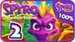 Spyro Reignited Trilogy  100%  Spyro 1 Walkthrough Part 2 (PS4, XB1) Peace Keepers