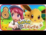 Pokemon: Let's Go, Eevee! Walkthrough Part 8 - No Commentary (Nintendo Switch)