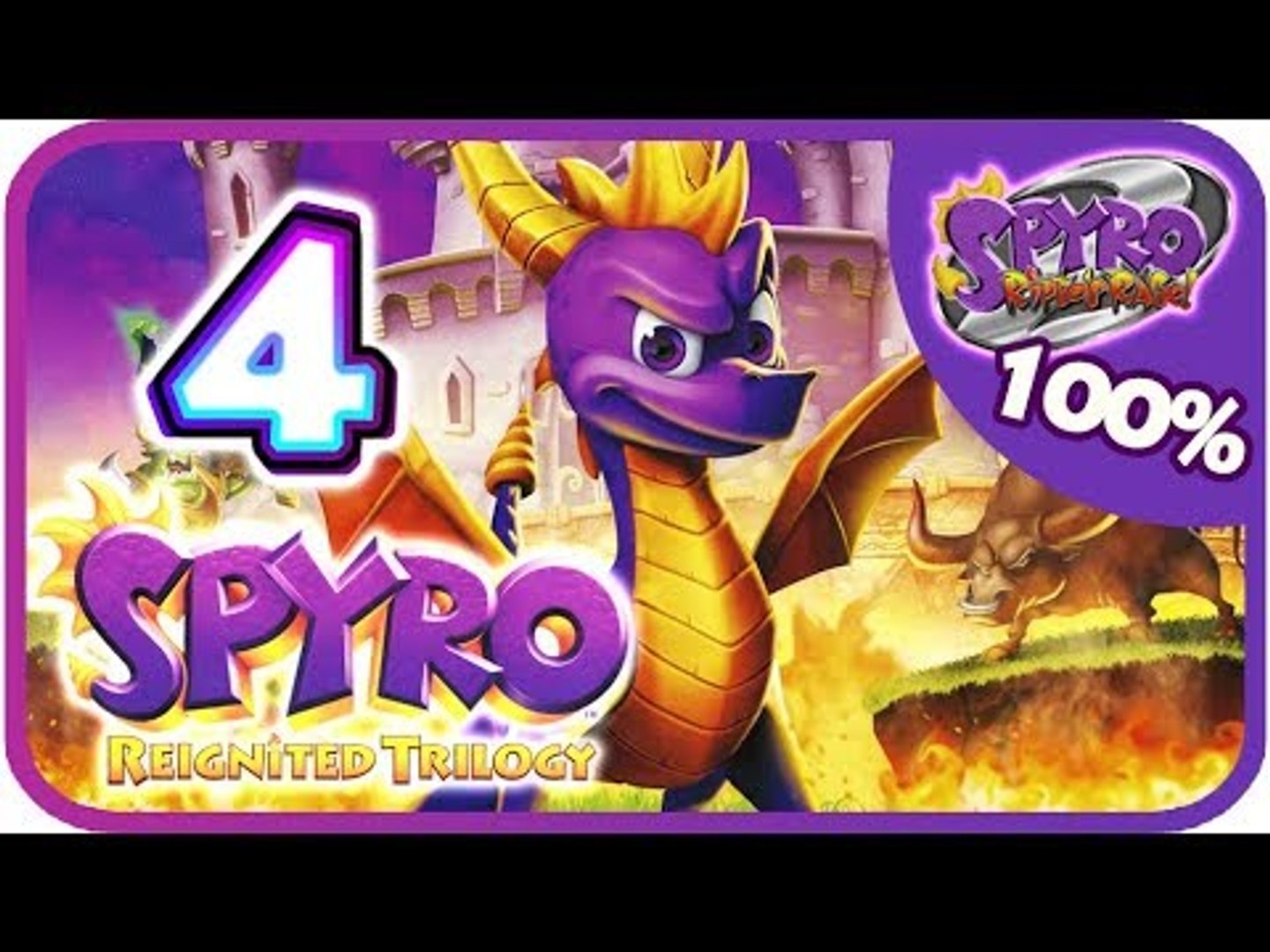 Flad Creed Monument Spyro Reignited Trilogy 100% Spyro 2 Walkthrough Part 4 (PS4, XB1) Autumn  Plains Part 1 - video Dailymotion