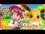 Pokemon: Let's Go, Eevee! Walkthrough Part 7 - No Commentary (Nintendo Switch)