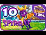 Spyro Reignited Trilogy  100%  Spyro 3 Walkthrough Part 10 (PS4, XB1) Midnight Mountain + Boss