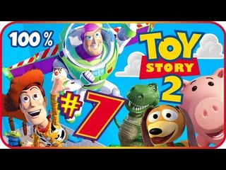 Disney's Toy Story 2: Buzz Lightyear to the Rescue Walkthrough Part 7 (PS1, N64) 100% Alleys Gullies