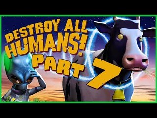 Destroy All Humans! Walkthrough Part 7 (PS4, PS2, XBOX) No Commentary