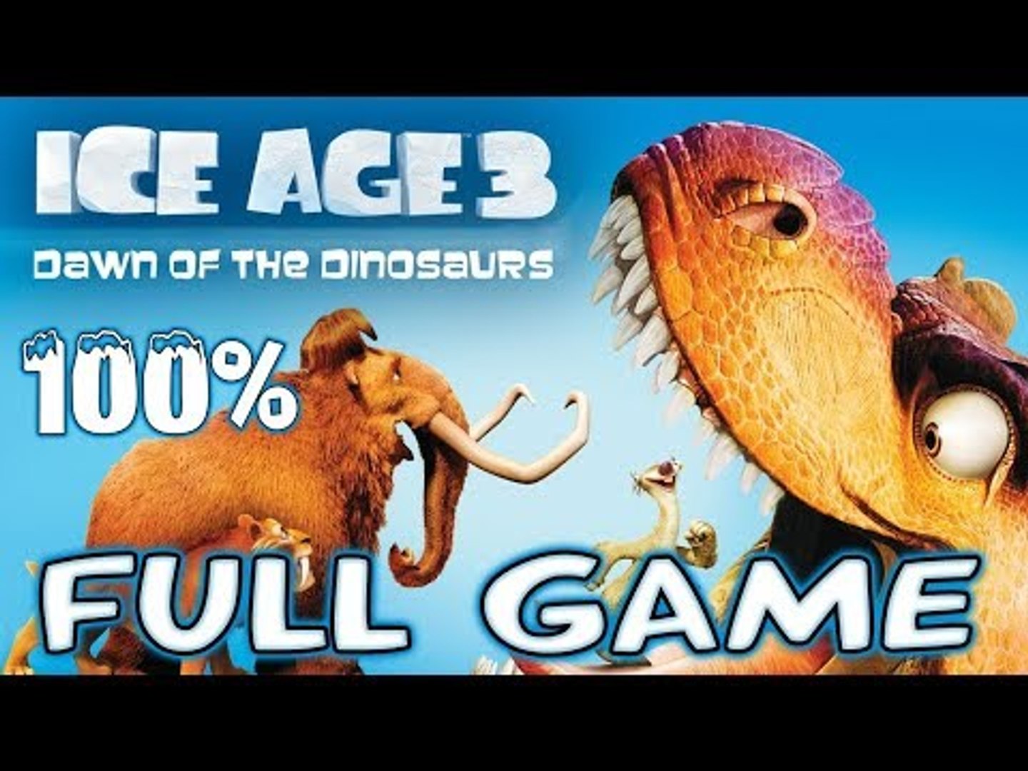 Ice Age: Dawn Of The Dinosaurs [19] 100% PS2 Longplay 