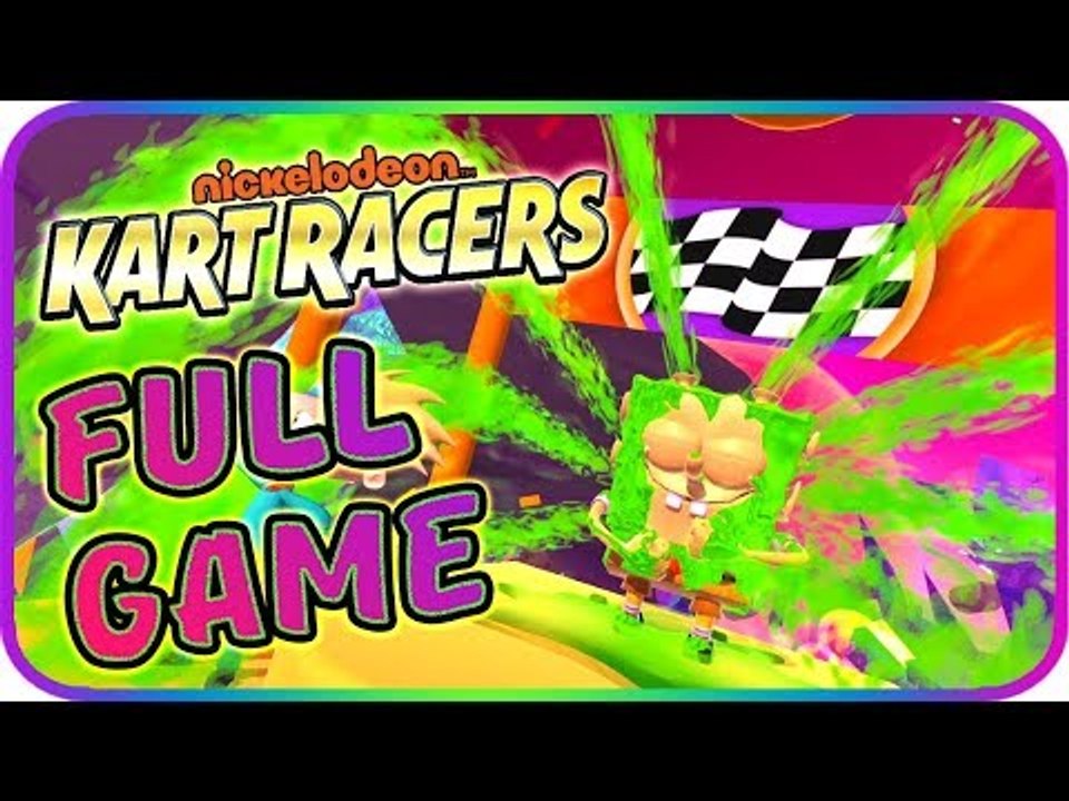 Nickelodeon Kart Racers FULL GAME Longplay All Racers (PS4, XB1, Switch ...