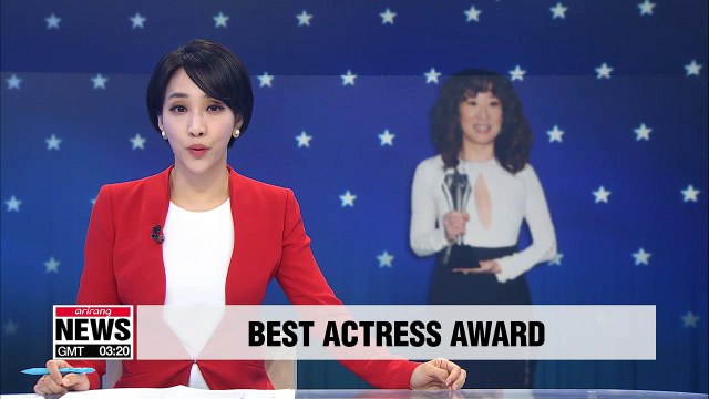 Korean-Canadian actress Sandra Oh wins at Critics' Choice Awards for Killing Eve