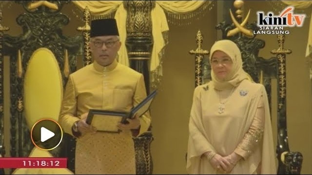 Sultan Abdullah Proclaimed As The Sixth Sultan Of Pahang Video