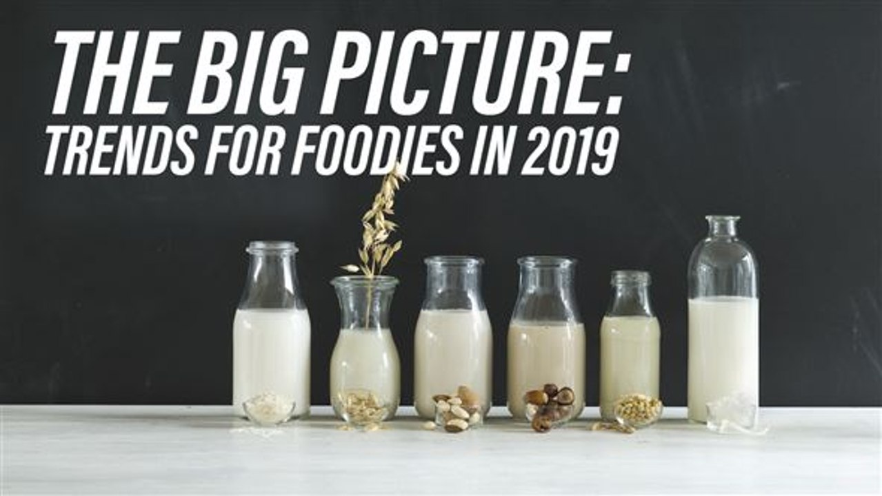 3 food trends for 2019 driven by 2018 lifestyles