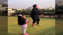 (VIDEO) Akshay Kumar Flying Kite With Daughter Nitara
