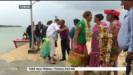 TH : Le gouvernement achève sa tournée aux Australes par Tubuai