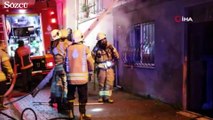 Üsküdar’da korkutan yangın: 2 çocuk dumandan etkilendi