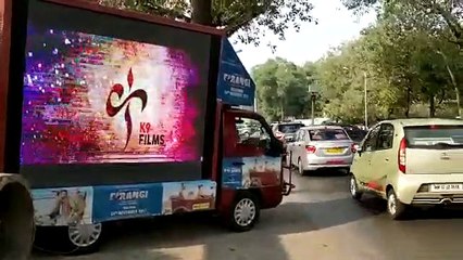Kapil Sharma New Film Firangi Mobile Van Advertising-Global Advertisers