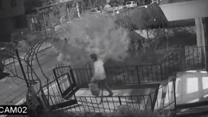 Ayakkabı Hırsızı Kamerada