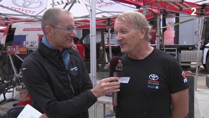 Dakar 2019 : Pillot " Beaucoup de chance, j'ai entendu le camion monter "
