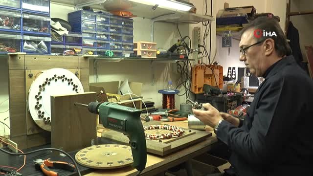 Erzurumlu Kaşif' Ürettiği Özel Yakıtlı Jeneratörle Yüksek Elektrik Faturasına Son Verecek