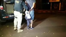 PRF encaminha homem com contrabando para delegacia da Polícia Federal
