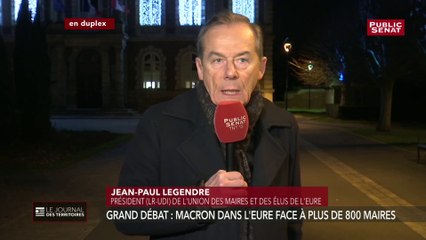 Grand débat national : « Les élus sont en dehors de leurs compétences » selon Jean-Paul Legendre