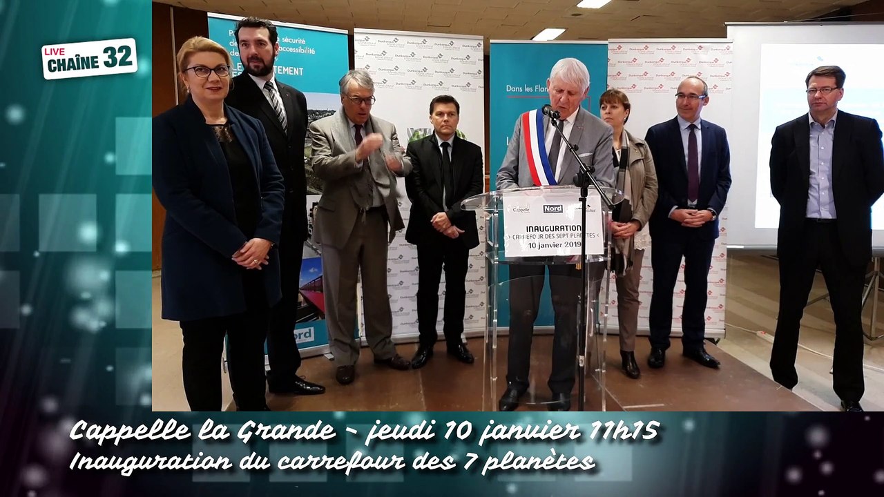 LIVE CHAINE 32 | Cappelle la Grande - Inauguration du carrefour des 7 planètes