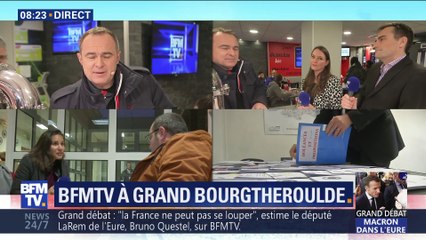 Eure: Macron lance le grand débat