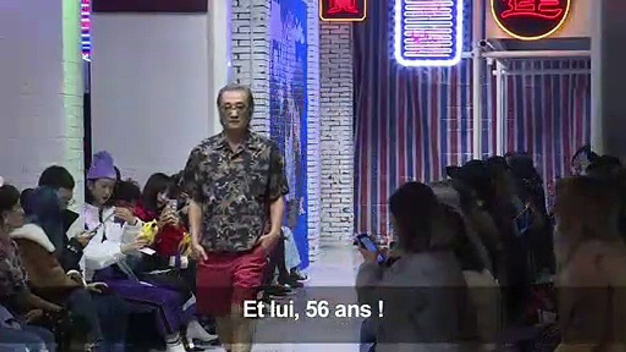 A Shanghai, la mode n'a pas d'âge pour les mannequins