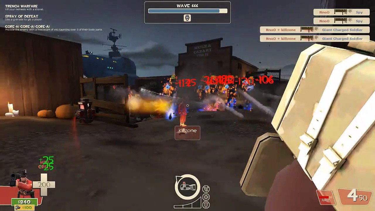 Team Fortress 2 - MvM - Ghost Town Wave 666