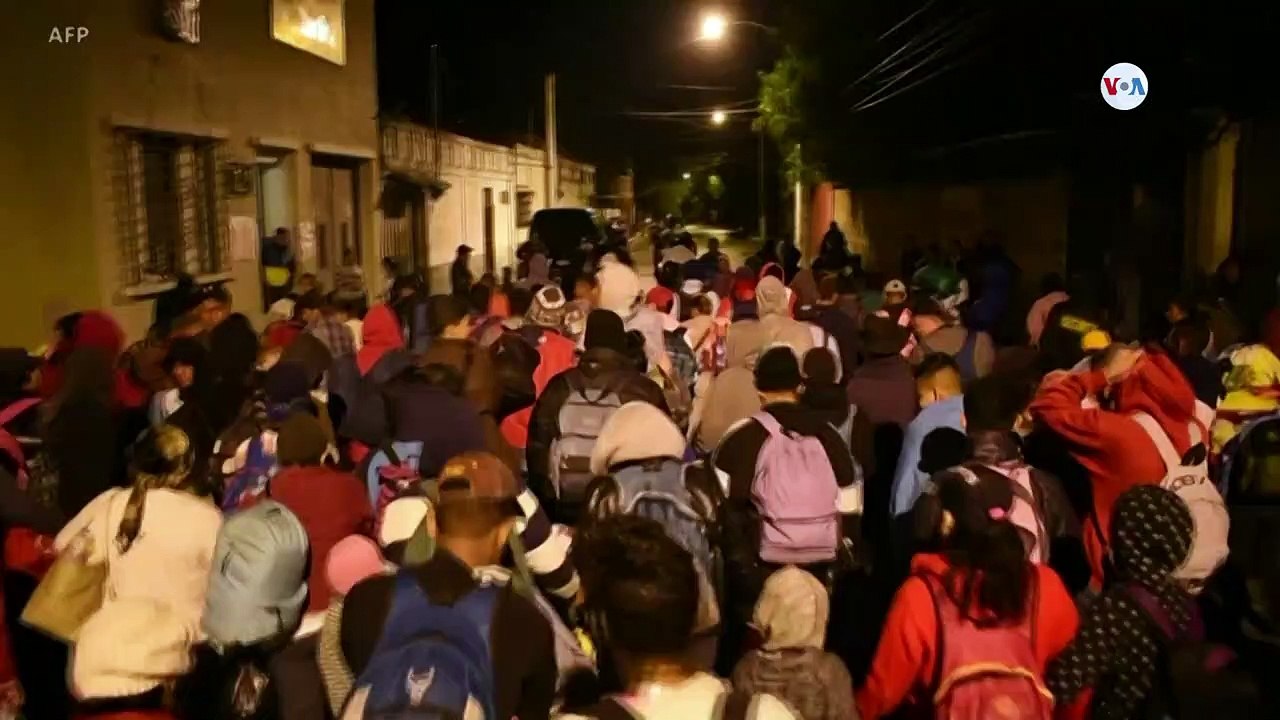 EE.UU. Observa trayecto de nuevas caravanas