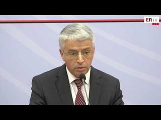 Ministri Sander Lleshaj ne deklarate per mediat