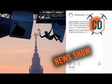 Hanging Upside-down With Ice Axes In Moscow | Climbing Daily Ep.1317