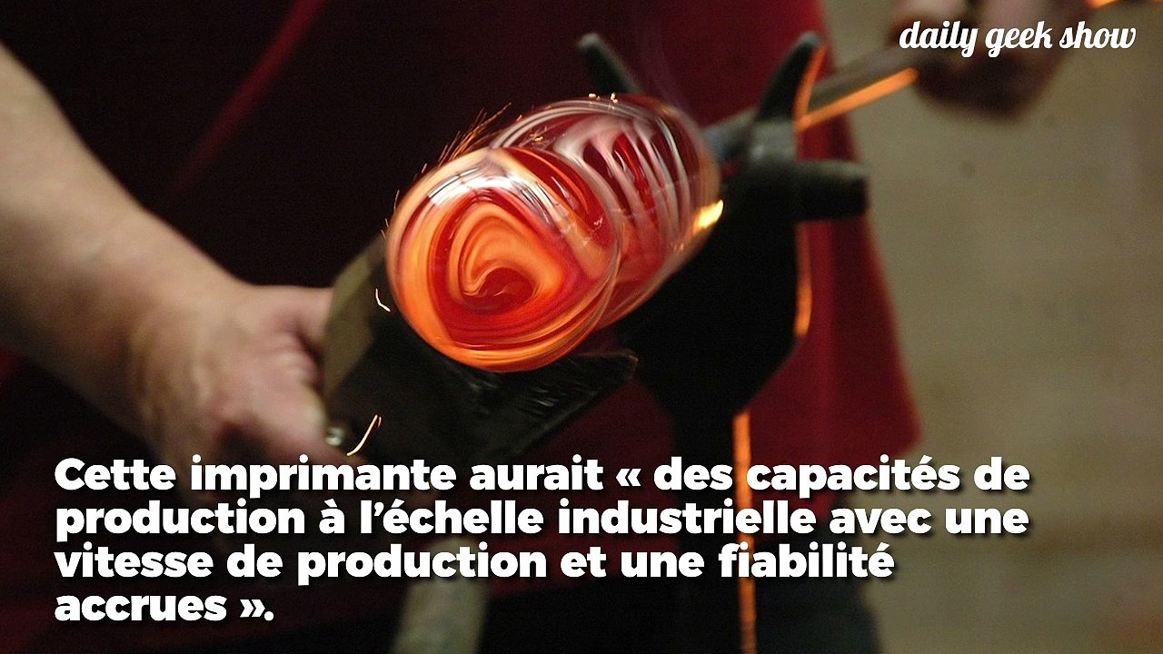Il est enfin possible d'imprimer du verre en 3D, grâce au MIT !